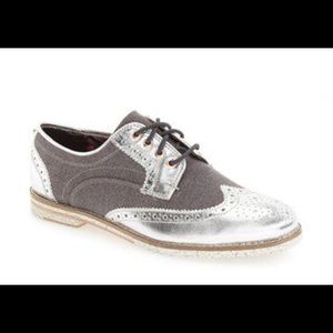 Ted Baker Silver Oxfords